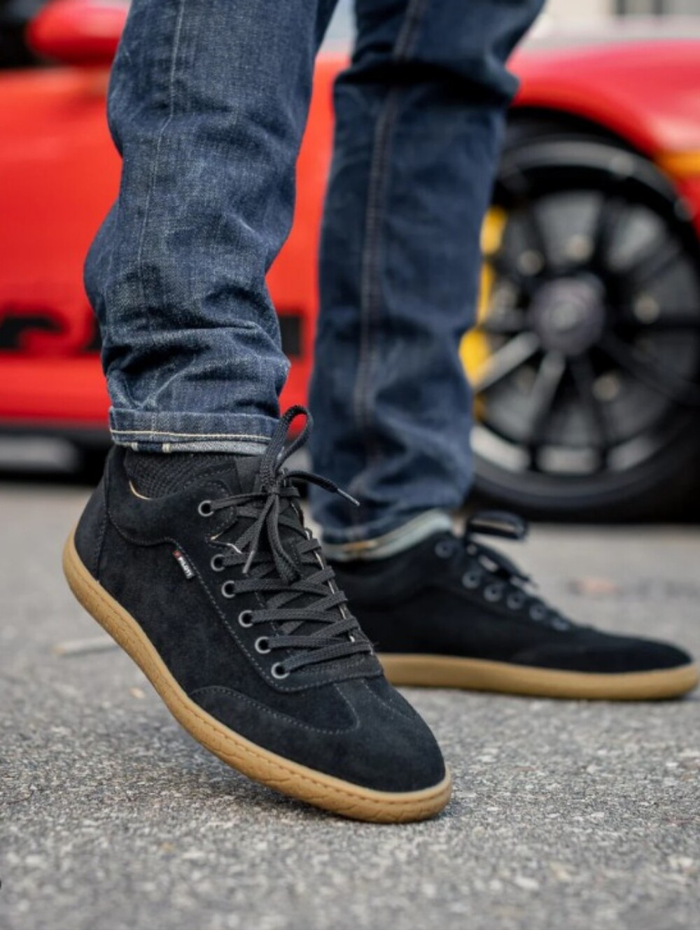 Piloti Shift Suede Driving Sneakers Eu46 Us 11.5
